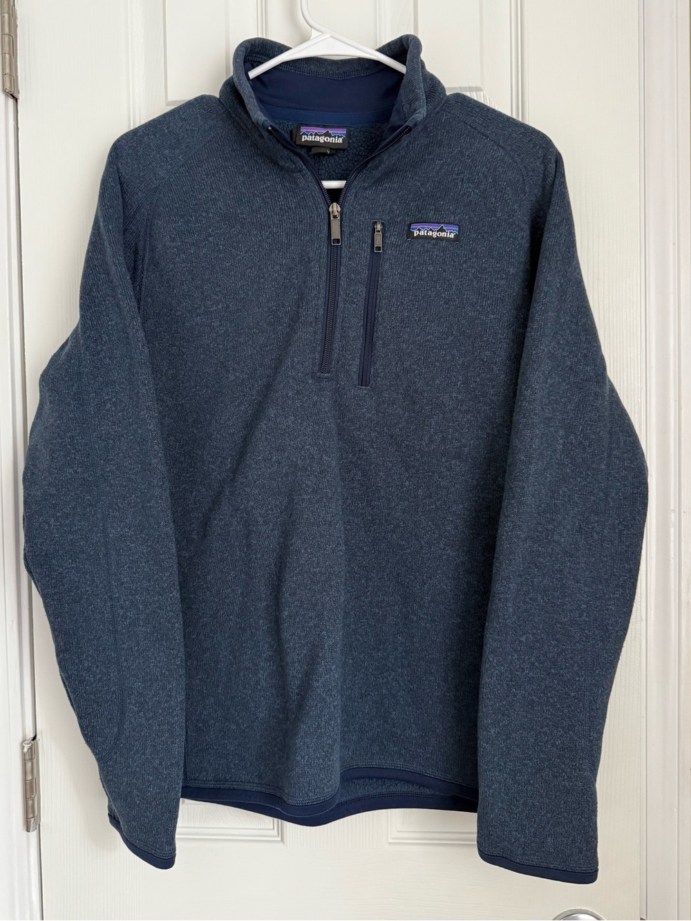 Patagonia Quarter Zip Navy Fleece